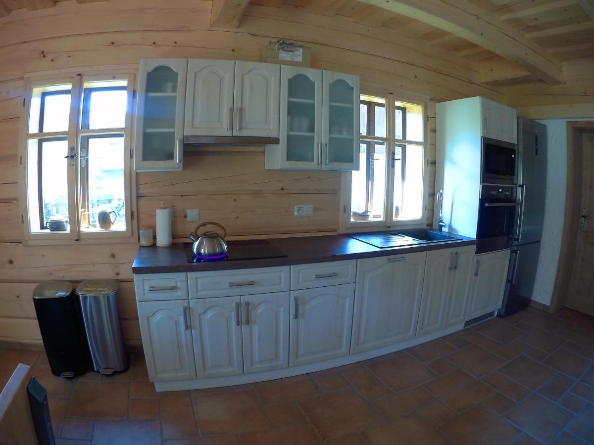 Roubenka Pod Capim Vrchem Villa Velké Losiny Dış mekan fotoğraf