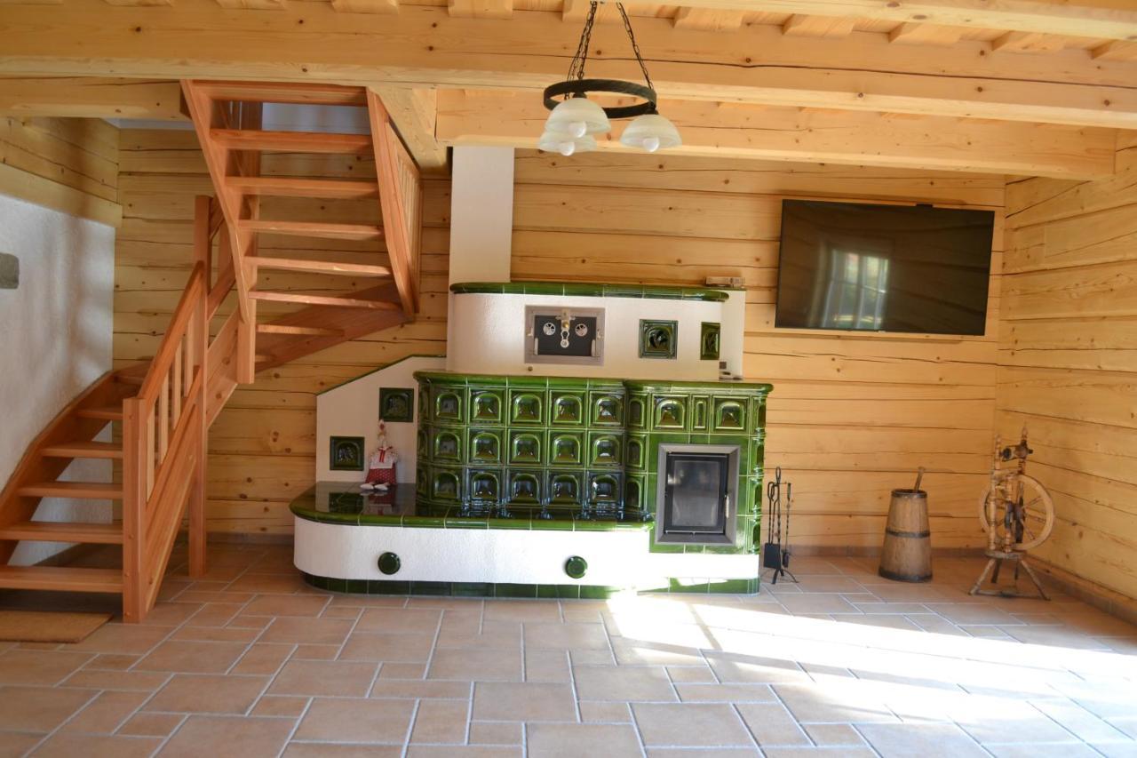 Roubenka Pod Capim Vrchem Villa Velké Losiny Dış mekan fotoğraf