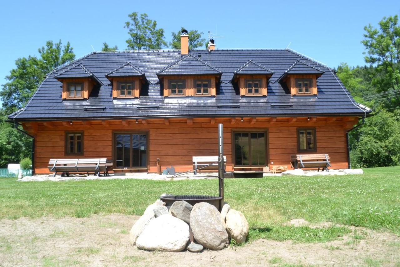Roubenka Pod Capim Vrchem Villa Velké Losiny Dış mekan fotoğraf