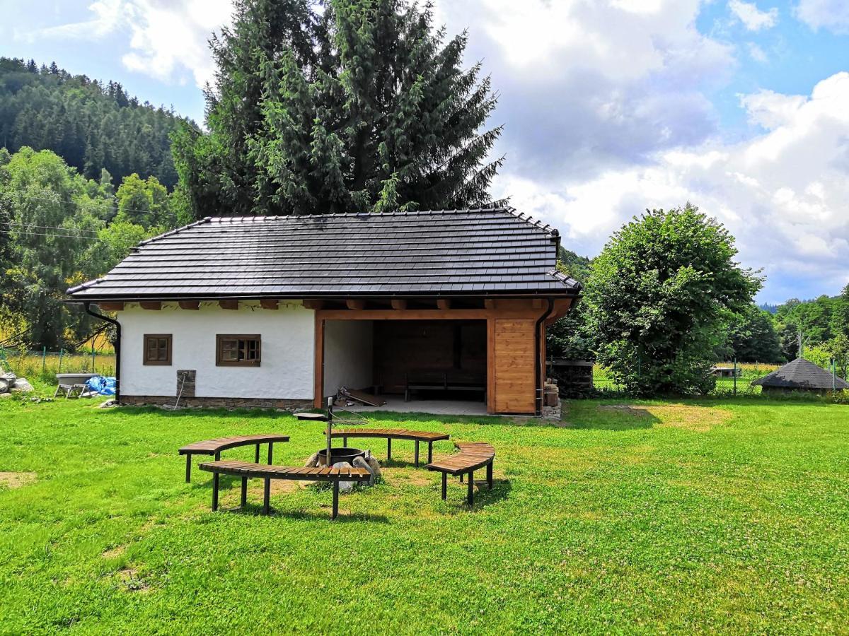 Roubenka Pod Capim Vrchem Villa Velké Losiny Dış mekan fotoğraf