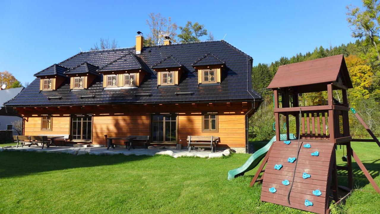 Roubenka Pod Capim Vrchem Villa Velké Losiny Dış mekan fotoğraf