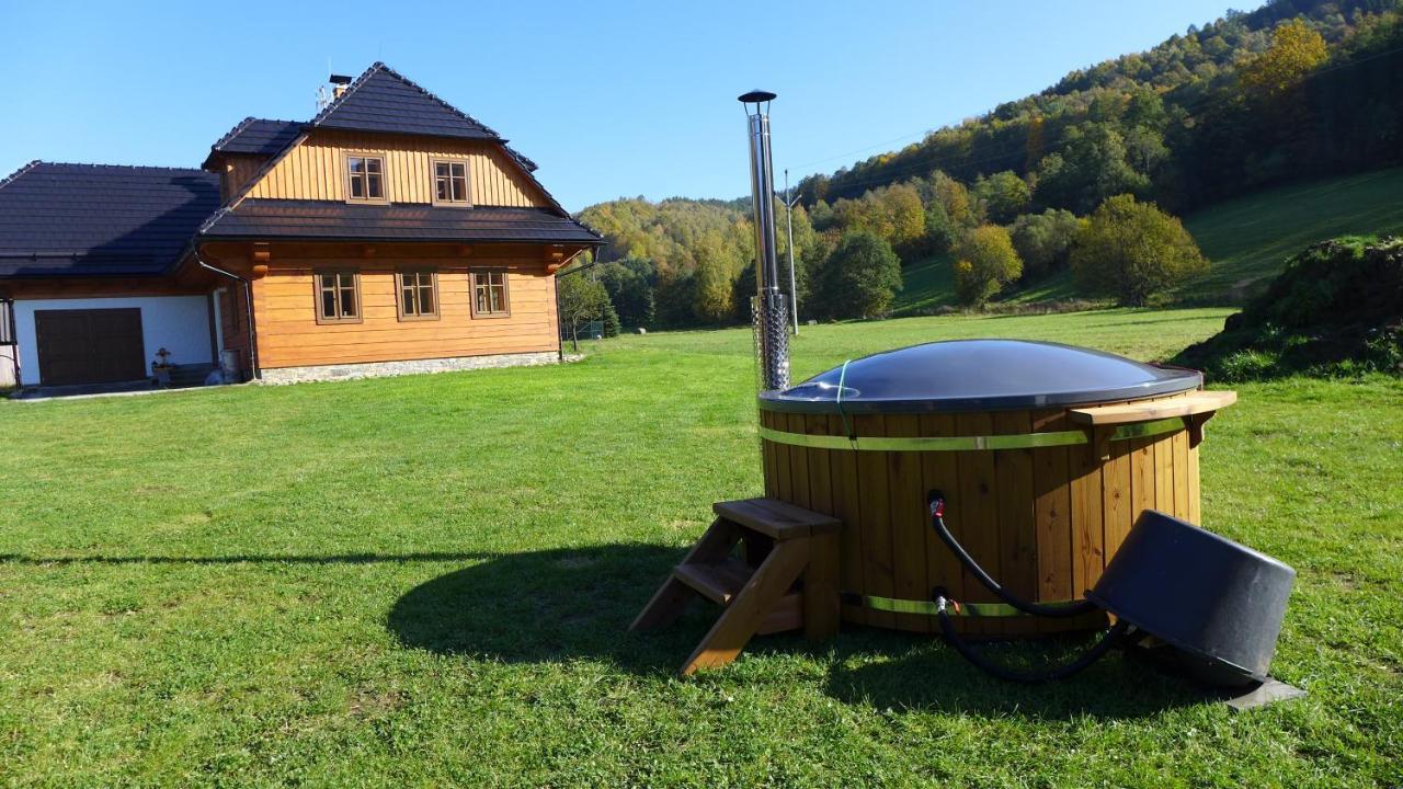Roubenka Pod Capim Vrchem Villa Velké Losiny Dış mekan fotoğraf